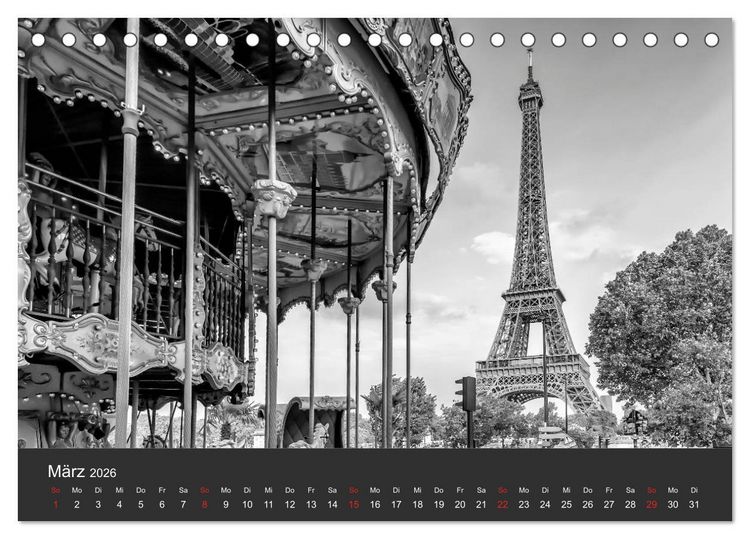 Produktbild: URBANE FOTOGRAFIE Zw&ouml;lf klassische Impressionen (Tischkalender 2026 DIN A5 quer), CALVENDO Monatskalender