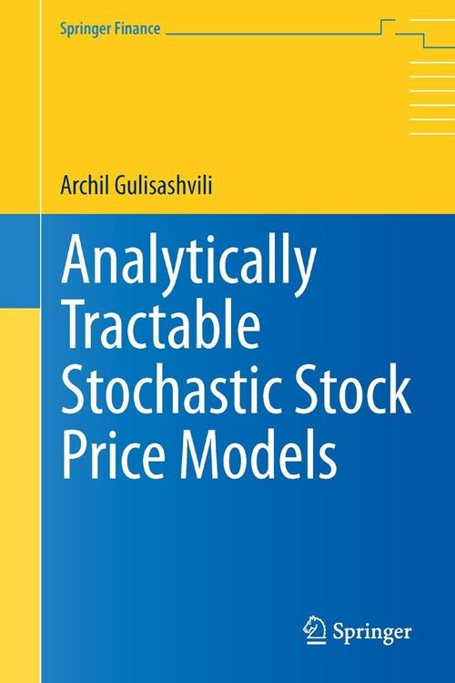 Produktbild: Analytically Tractable Stochastic Stock Price Models