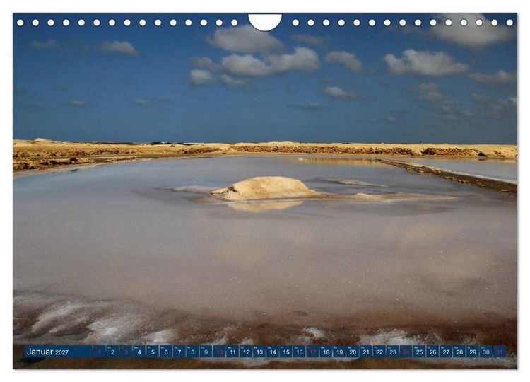 Produktbild: SAL - Kapverdische Insel (Wandkalender 2027 DIN A4 quer), CALVENDO Monatskalender