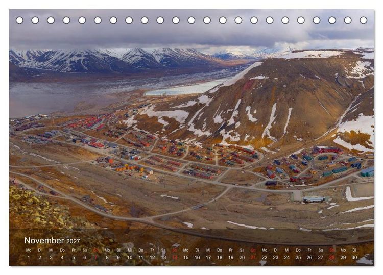 Produktbild: Spitzbergen - Impressionen aus der Arktis (Tischkalender 2027 DIN A5 quer), CALVENDO Monatskalender