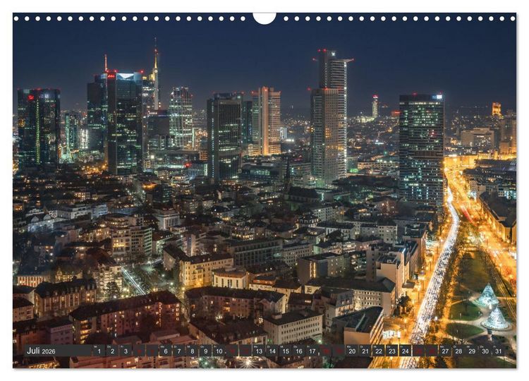Produktbild: Frankfurts sch&ouml;nste Orte (Wandkalender 2026 DIN A3 quer), CALVENDO Monatskalender