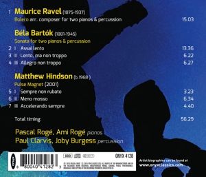 Produktbild: Musik f&uuml;r zwei Klaviere und Schlagzeug