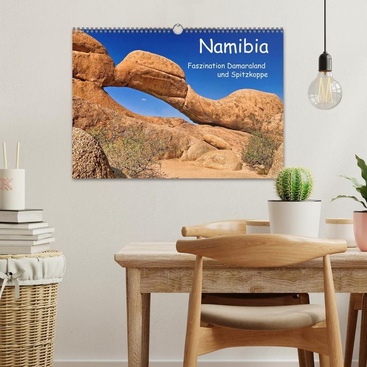 Produktbild: Namibia &ndash; Faszination Damaraland und Spitzkoppe (Wandkalender 2026 DIN A3 quer), CALVENDO Monatskalender