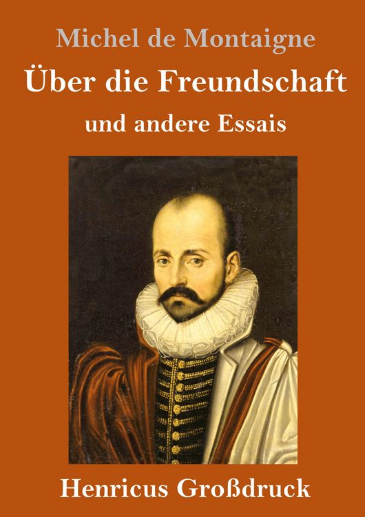 Produktbild: &Uuml;ber die Freundschaft (Gro&szlig;druck)
