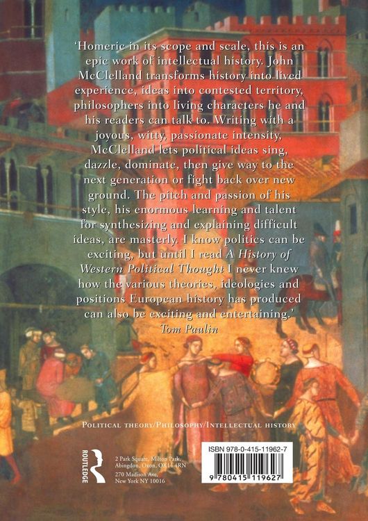Produktbild: A History of Western Political Thought