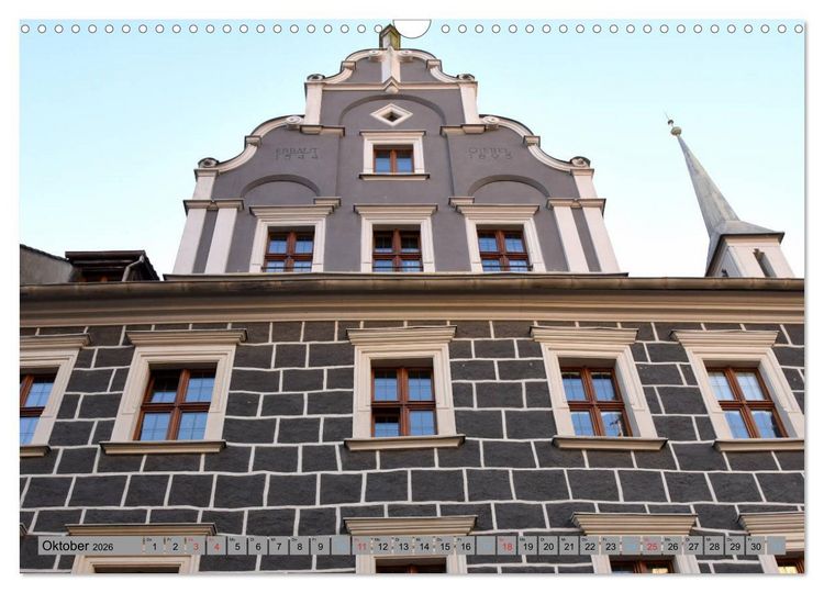 Produktbild: Fassadenreichtum in G&ouml;rlitz (Wandkalender 2026 DIN A3 quer), CALVENDO Monatskalender