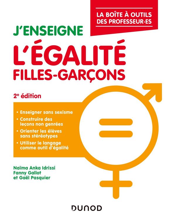 Produktbild: J'enseigne l'&eacute;galit&eacute; filles-gar&ccedil;ons - 2e &eacute;d.