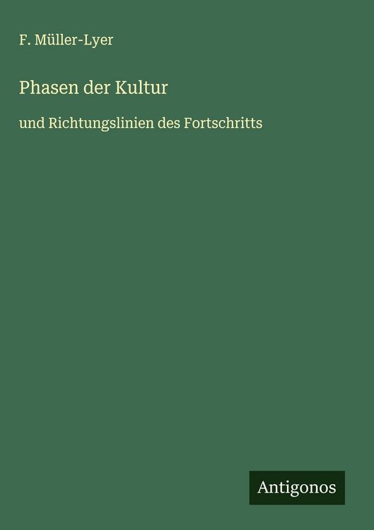 Produktbild: Phasen der Kultur