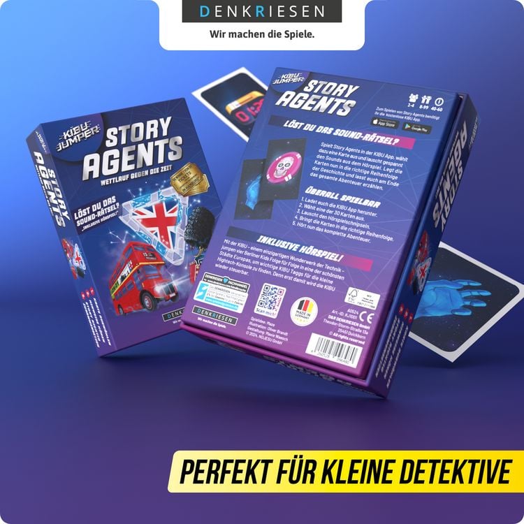 Produktbild: DENKRIESEN - KIBU JUMPER&reg; - Story Agents - London - "Wettlauf gegen die Zeit"