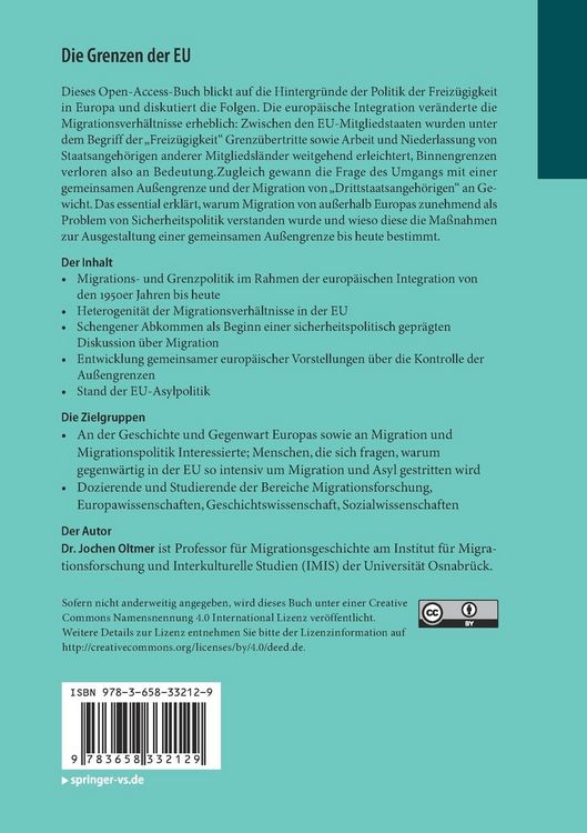 Produktbild: Die Grenzen der EU