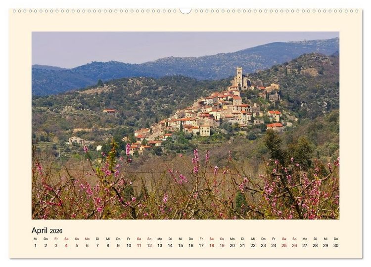 Produktbild: Okzitanien - Unterwegs im Pyren&auml;envorland (hochwertiger Premium Wandkalender 2026 DIN A2 quer), Kunstdruck in Hochglanz