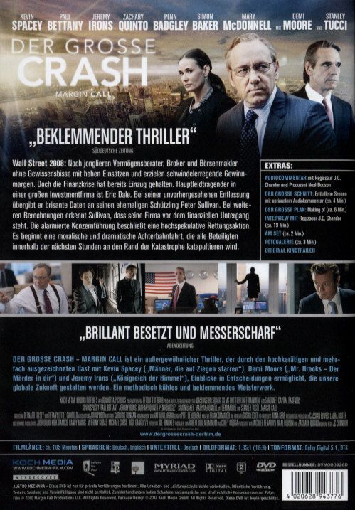 Produktbild: Der gro&szlig;e Crash - Margin Call