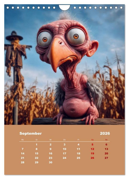 Produktbild: Waldo und Stefler (Wandkalender 2026 DIN A4 hoch), CALVENDO Monatskalender