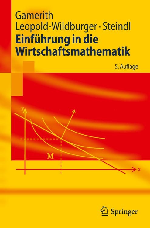 Produktbild: Einf&uuml;hrung in die Wirtschaftsmathematik