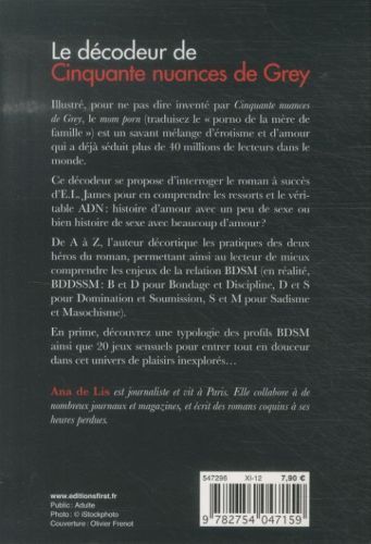 Produktbild: Le d&eacute;codeur de Cinquante nuances de Grey