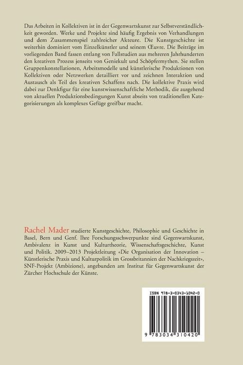Produktbild: Kollektive Autorschaft in der Kunst