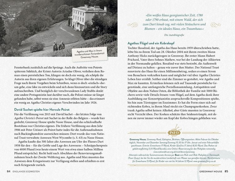 Produktbild: Der inoffizielle Agatha Christie Reisef&uuml;hrer