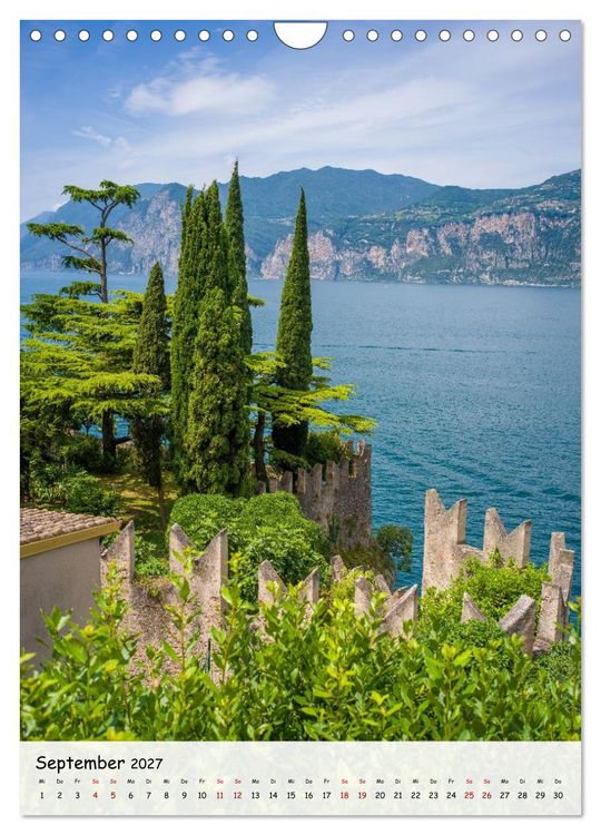 Produktbild: Malcesine - Eine Perle des Gardasees (Wandkalender 2027 DIN A4 hoch), CALVENDO Monatskalender