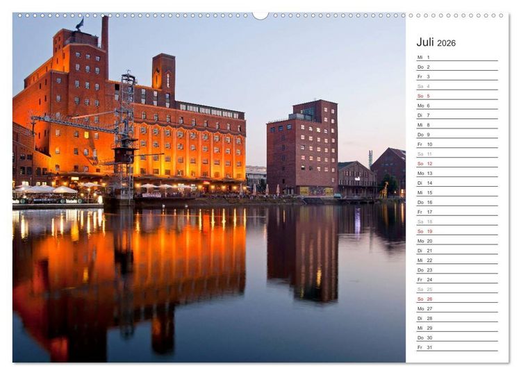Produktbild: Auf der Route der Industriekultur (hochwertiger Premium Wandkalender 2026 DIN A2 quer), Kunstdruck in Hochglanz