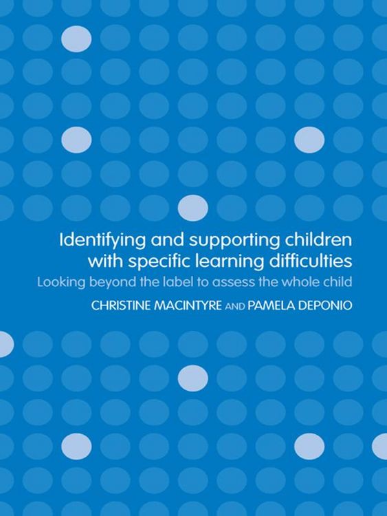Produktbild: Identifying and Supporting Children with Specific Learning Difficulties