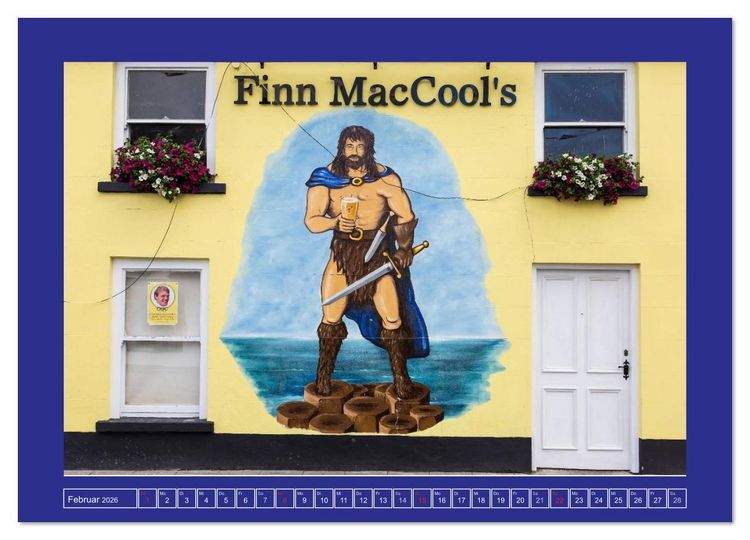 Produktbild: IRLAND - Die sch&ouml;nsten Fassadenmalereien (hochwertiger Premium Wandkalender 2026 DIN A2 quer), Kunstdruck in Hochglanz