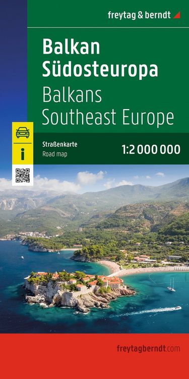 Produktbild: Freytag & berndt Stra&szlig;enkarte Balkan - S&uuml;dosteuropa 1:2 Mio.