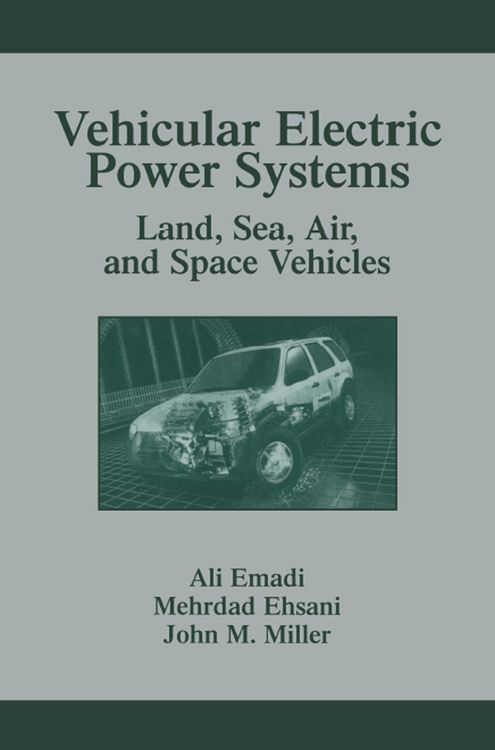 Produktbild: Vehicular Electric Power Systems