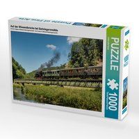 Produktbild: CALVENDO Puzzle Auf der Wiesentbr&uuml;cke bei Behringersm&uuml;hle 1000 Teile Lege-Gr&ouml;&szlig;e 64 x 48 cm Foto-Puzzle Bild von oldshutterhand