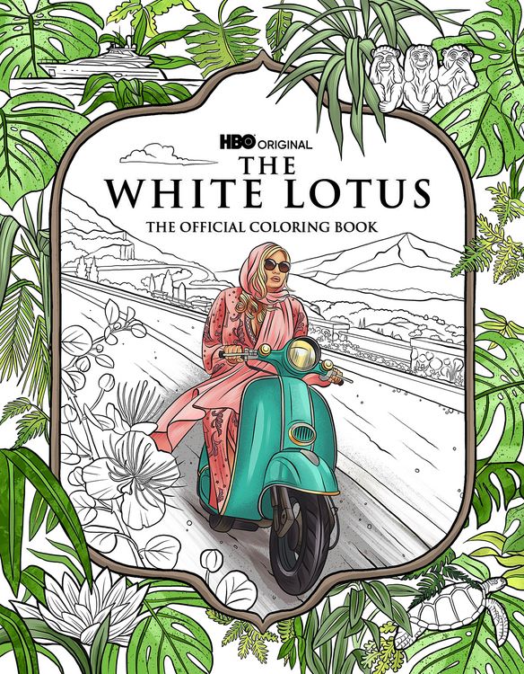 Produktbild: The HBO Original Series: The White Lotus: The Official Coloring Book