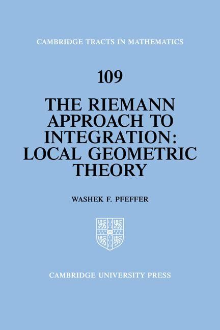 Produktbild: The Riemann Approach to Integration