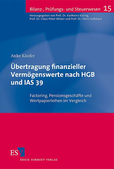Produktbild: &Uuml;bertragung finanzieller Verm&ouml;genswerte nach HGB und IAS 39