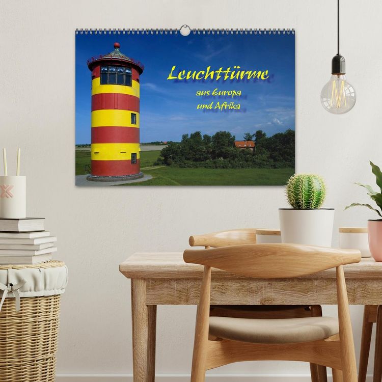Produktbild: Leuchtt&uuml;rme (Wandkalender 2026 DIN A3 quer), CALVENDO Monatskalender