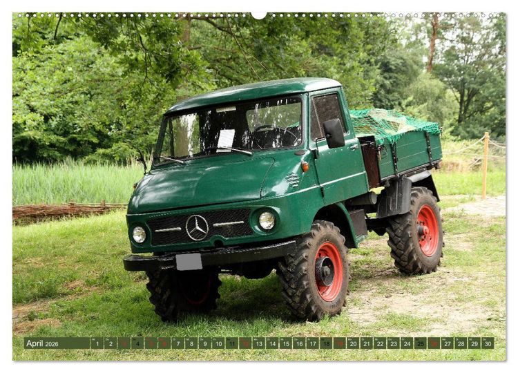 Produktbild: Historische Nutzfahrzeuge (hochwertiger Premium Wandkalender 2026 DIN A2 quer), Kunstdruck in Hochglanz