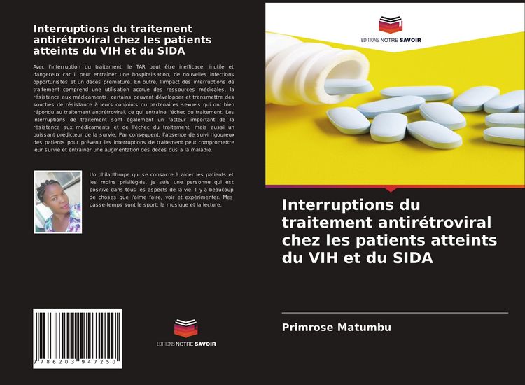 Produktbild: Interruptions du traitement antir&eacute;troviral chez les patients atteints du VIH et du SIDA