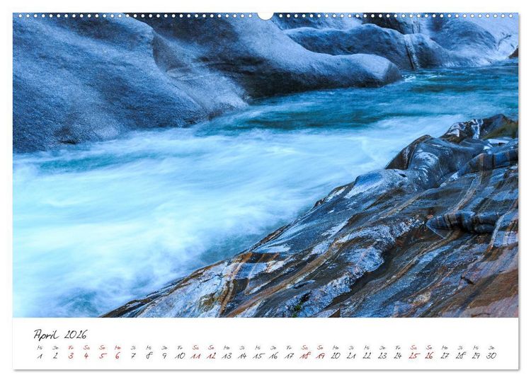Produktbild: Schweizer Berglandschaften (hochwertiger Premium Wandkalender 2026 DIN A2 quer), Kunstdruck in Hochglanz