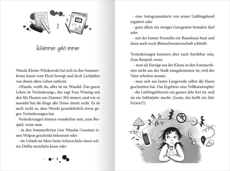 Produktbild: Der Zauber der Tinte &ndash; Totales Klassenchaos (Der Zauber der Tinte 1)