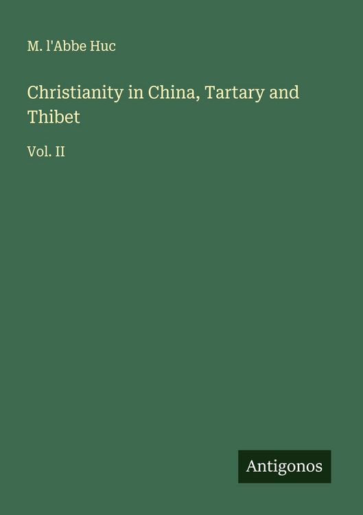 Produktbild: Christianity in China, Tartary and Thibet