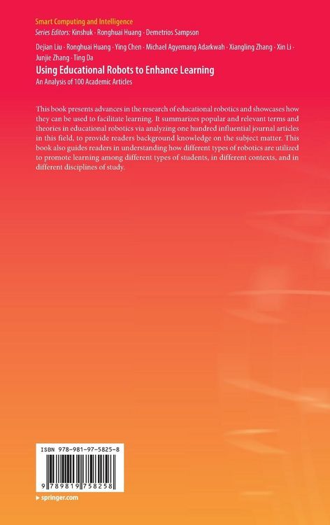 Produktbild: Using Educational Robots to Enhance Learning