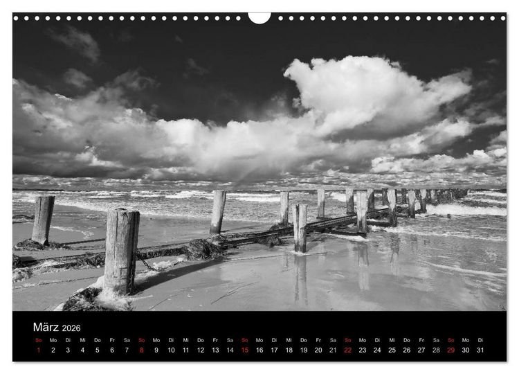 Produktbild: Strandspaziergang an der Ostsee (Wandkalender 2026 DIN A3 quer), CALVENDO Monatskalender