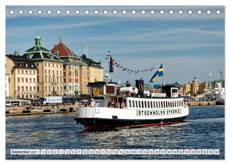 Produktbild: Skandinavien - Der S&uuml;den (Tischkalender 2027 DIN A5 quer), CALVENDO Monatskalender