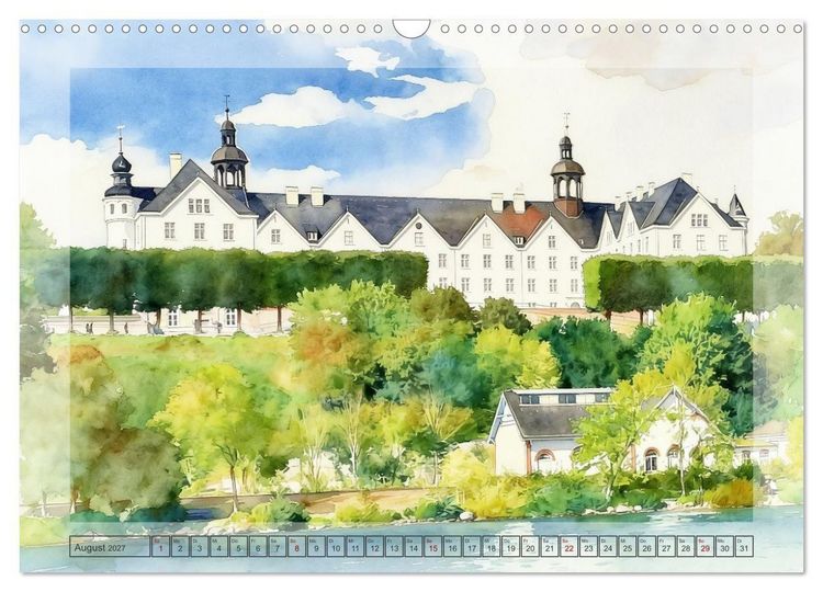 Produktbild: Charmantes Schleswig-Holstein (Wandkalender 2027 DIN A3 quer), CALVENDO Monatskalender
