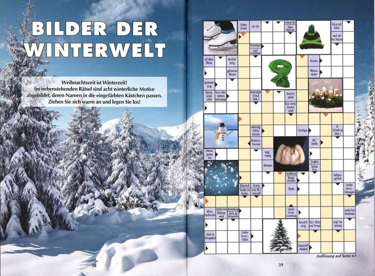 Produktbild: Das R&auml;tselbuch zur Weihnachtszeit