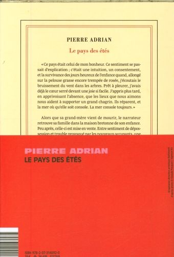 Produktbild: Le Pays des &eacute;t&eacute;s