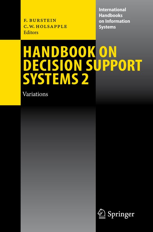 Produktbild: Handbook on Decision Support Systems 2