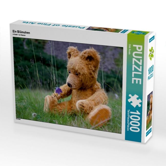 Produktbild: CALVENDO Puzzle Ein Bl&uuml;mchen | 1000 Teile Lege-Gr&ouml;&szlig;e 64x48cm Foto-Puzzle f&uuml;r gl&uuml;ckliche Stunden