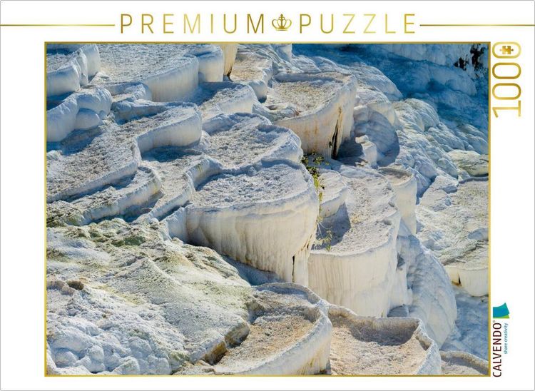 Produktbild: CALVENDO Puzzle Kalksinterterassen in Hierapolis Pamukkale | 1000 Teile Lege-Gr&ouml;&szlig;e 64x48cm Foto-Puzzle f&uuml;r gl&uuml;ckliche Stunden