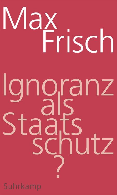 Produktbild: Ignoranz als Staatsschutz?
