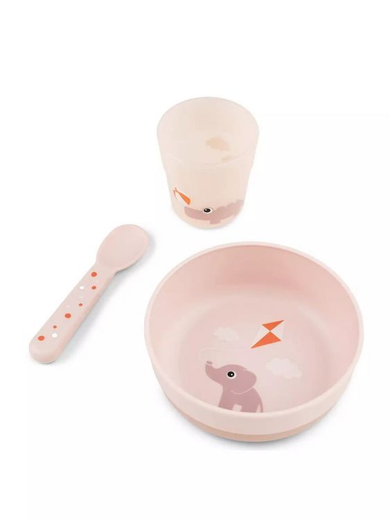 Produktbild: Geschirr-Set Playground Rosa