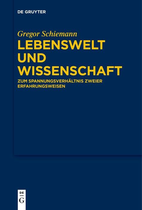 Produktbild: Lebenswelt und Wissenschaft