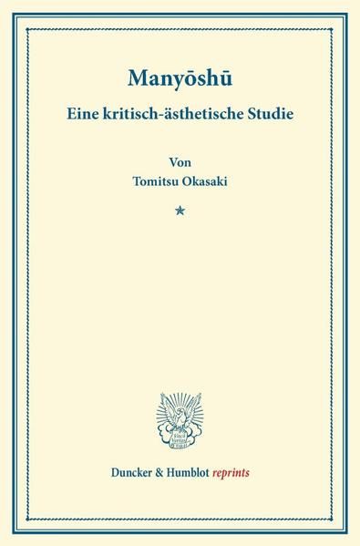Produktbild: Manyōshū.